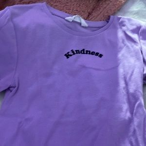 Brand new never used purple kind top